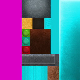 Image 2: the adjusted texture for the toy bow